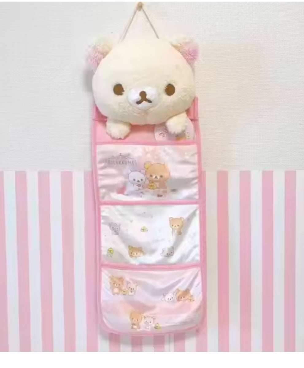 Rilakkuma Plush Doll Storage Hanging