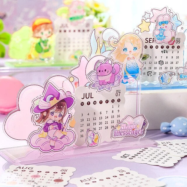 2024 Kawaii Acrylic Calendar