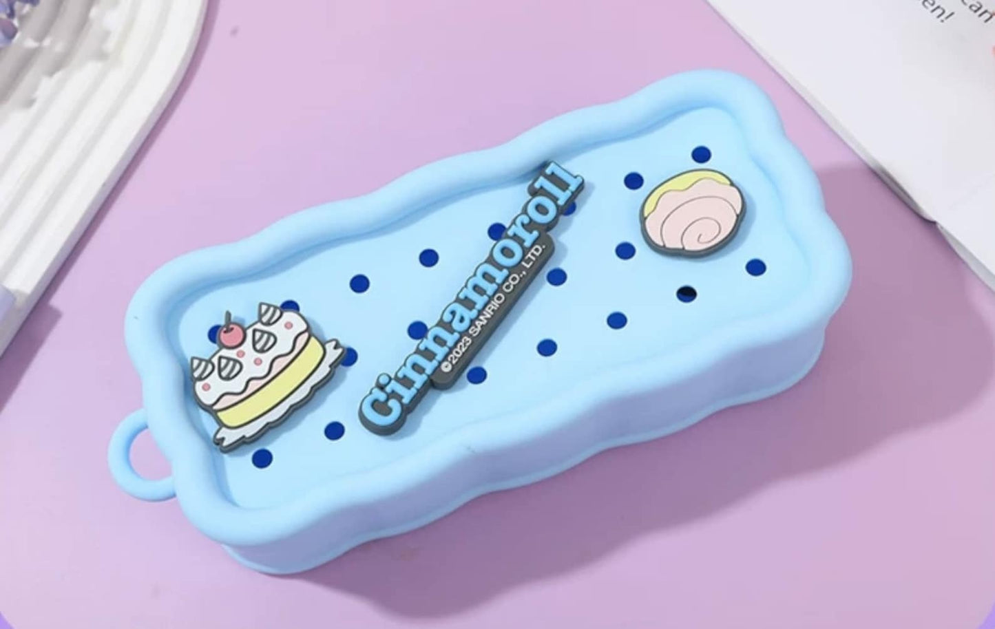 Sanrio Official Croc-inspried DIY jumbo Pencil Case