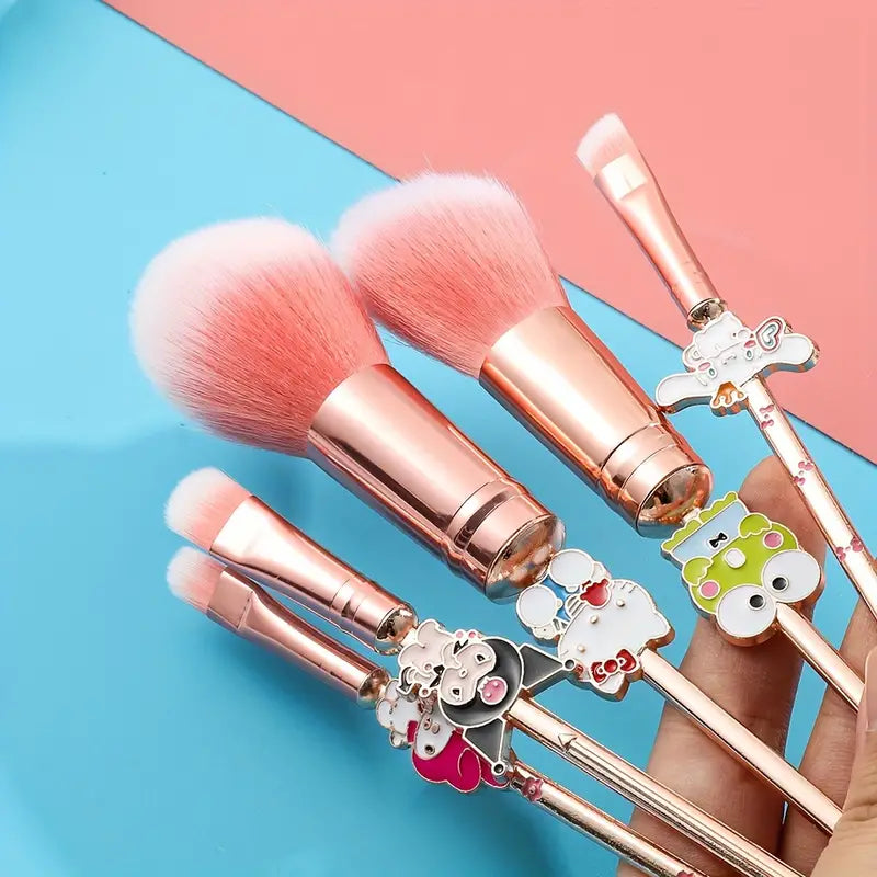 Sanrio Premium Makeup Brushes Set of 5