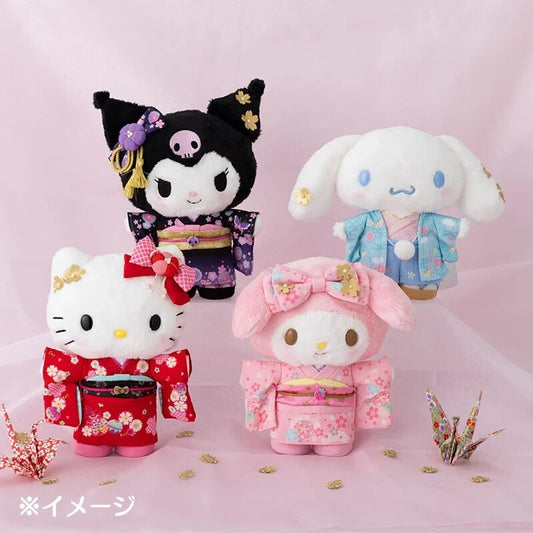 Sanrio Japan Sakura 2025 Mascot Kimono Plush Toy Limited Edition