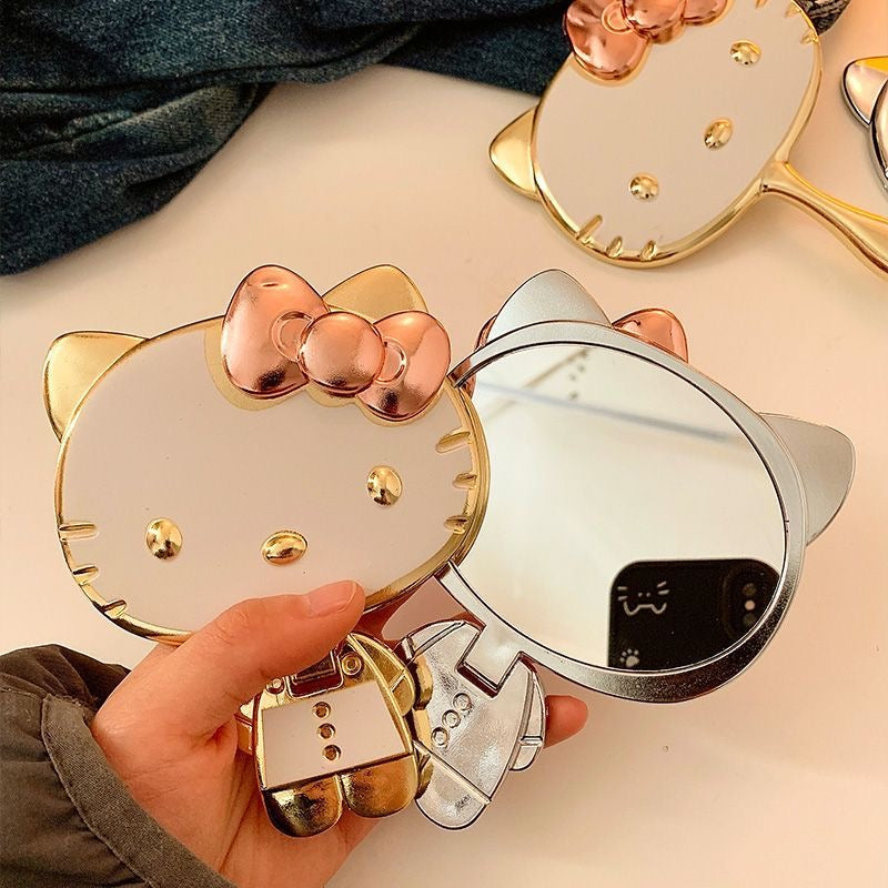 HelloKitty 3D Makeup Folding Mirror