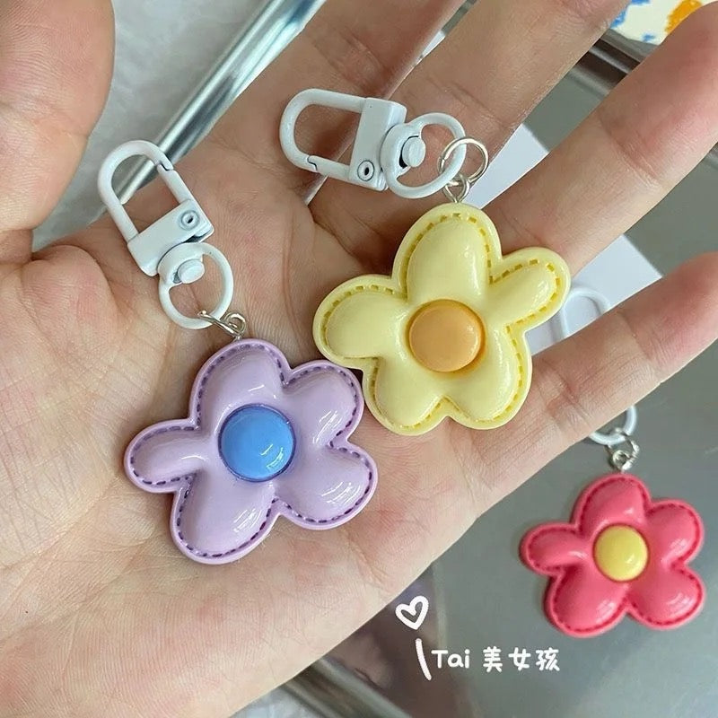 Cute Flower Keychain