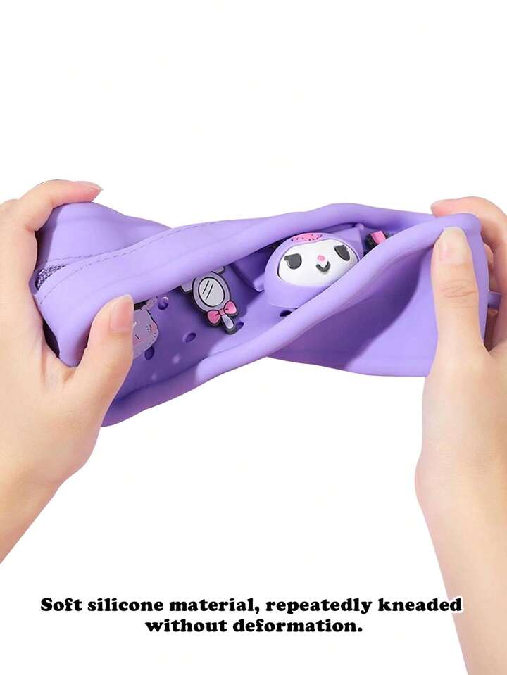 Sanrio Official Croc-inspried DIY jumbo Pencil Case