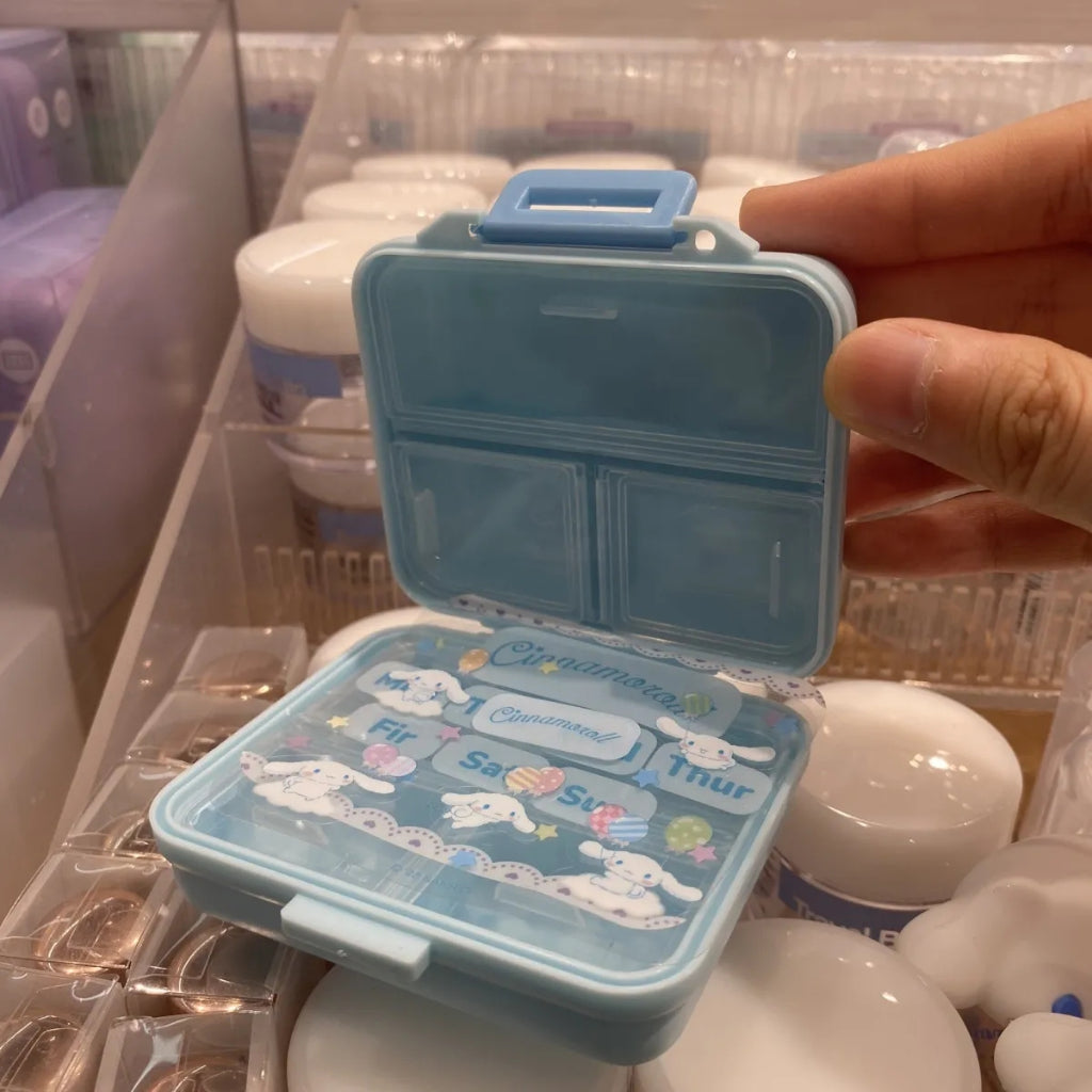 Sanrio Official Kuromi / Cinnamoroll Mini Storage Box With Stickers