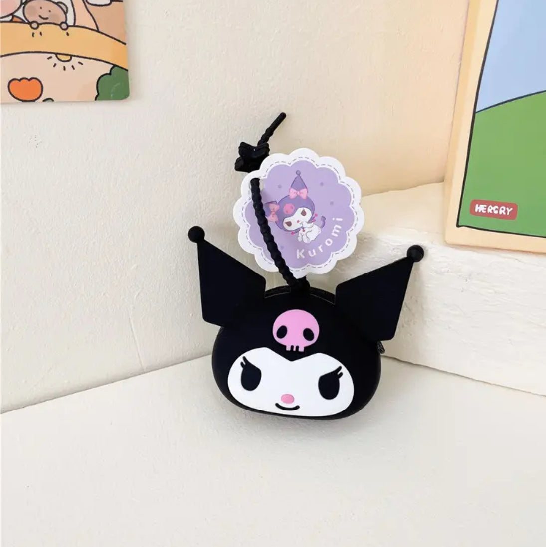 Sanrio Official Silicone Pouch With Tag