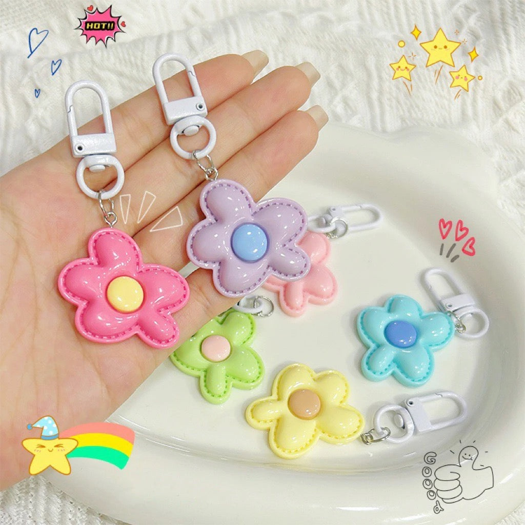 Cute Flower Keychain