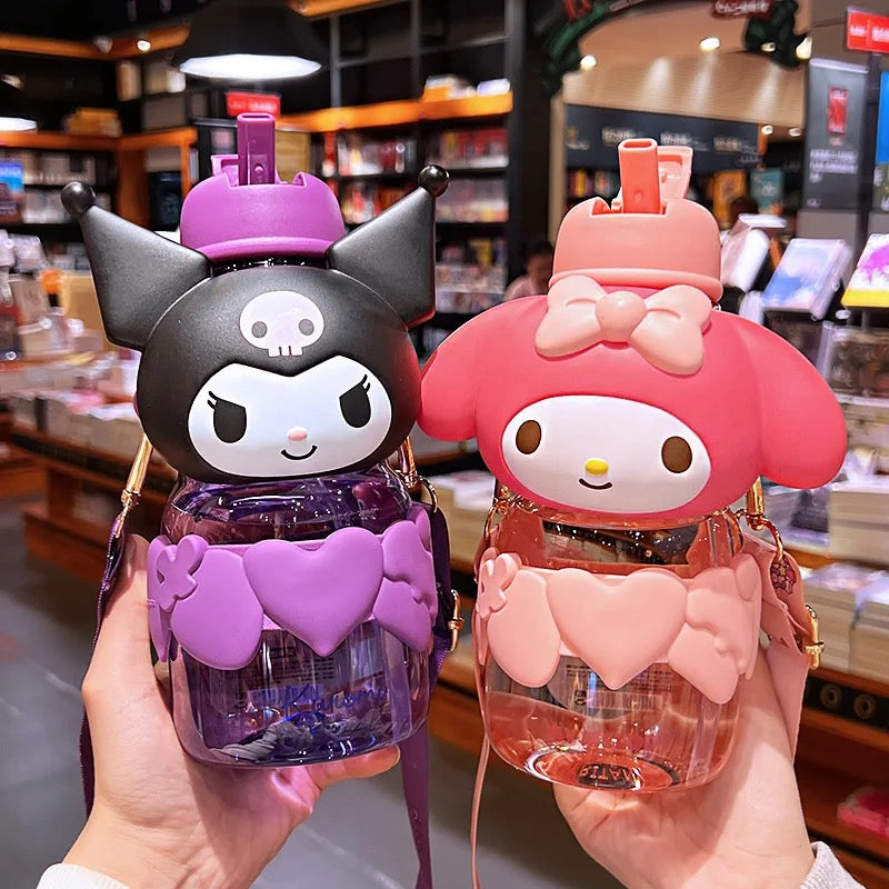 Sanrio Official Stylish High-Capacity Water Bottle  850ml