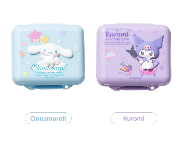 Sanrio Official Kuromi / Cinnamoroll Mini Storage Box With Stickers