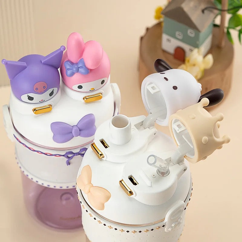 Sanrio Official Kuromi Mymelody Lolita Bottle (700ml)