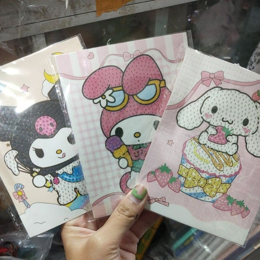 Sanrio Mini DIY Diamond Paper Kit