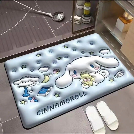 3D Sanrio Floor Mat