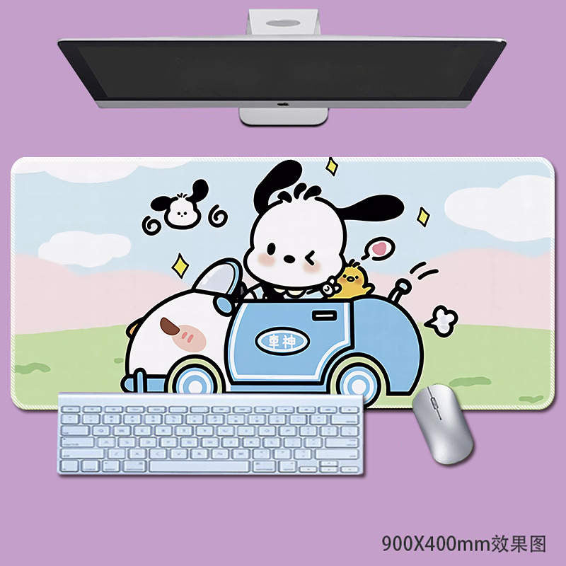 Sanrio Pochacco Premium Desk Mat (90cm*40cm)