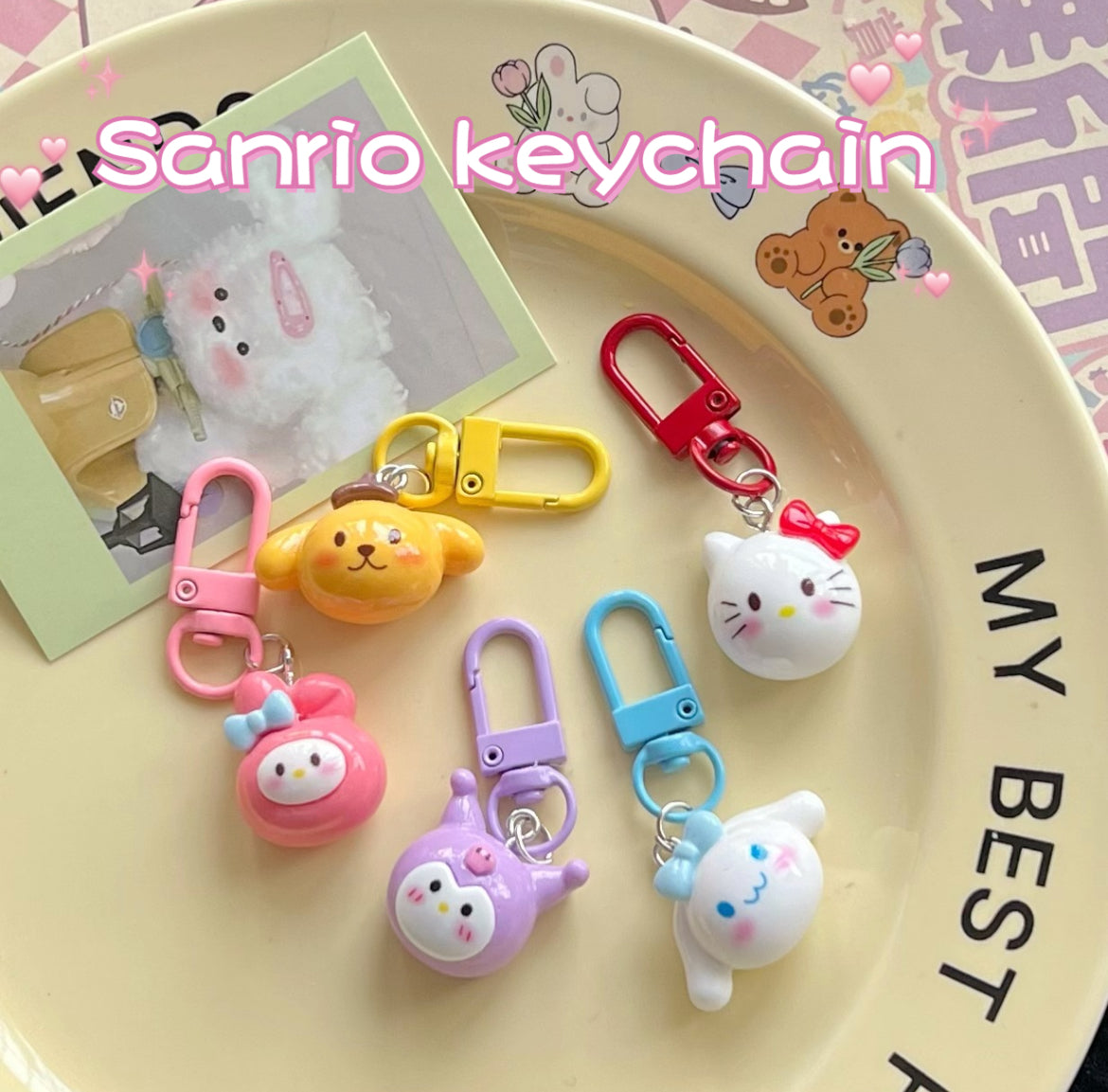 Sanrio Charm Keychain