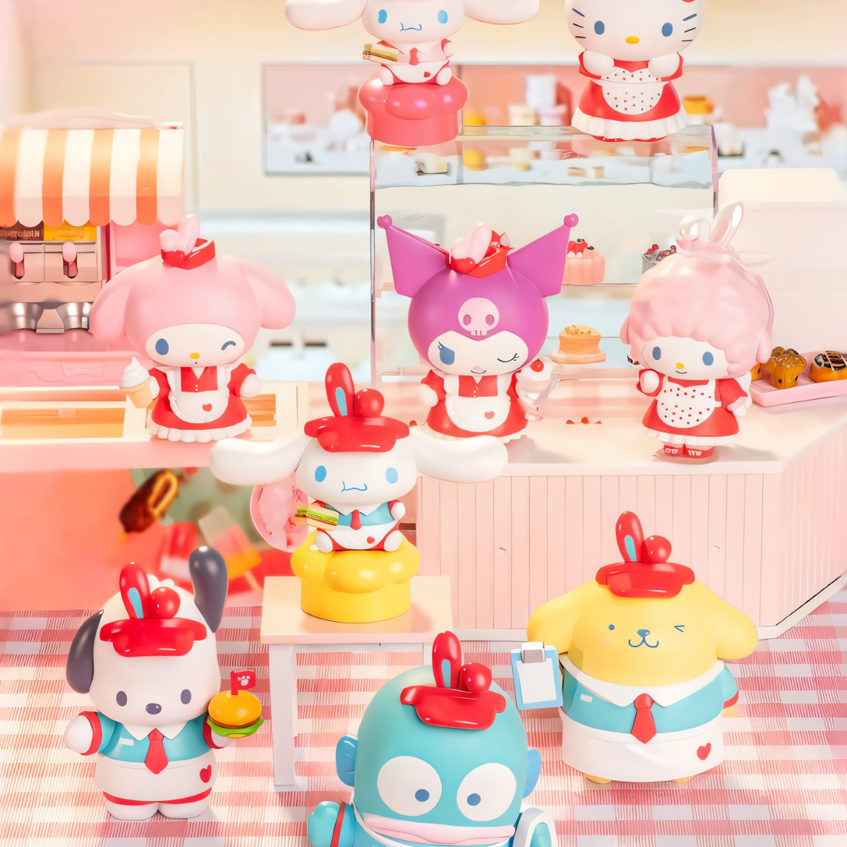 Sanrio Official characters 24-Hour Restaurant Series Mini Box Max