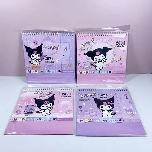 Kuromi 2024 Calendar with Memo Notes