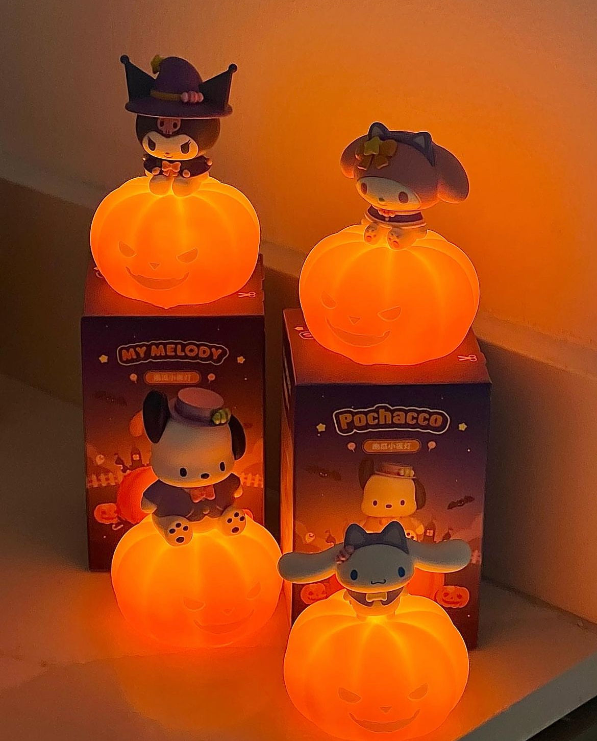 Sanrio Official Pumpkin Mini Night Light
