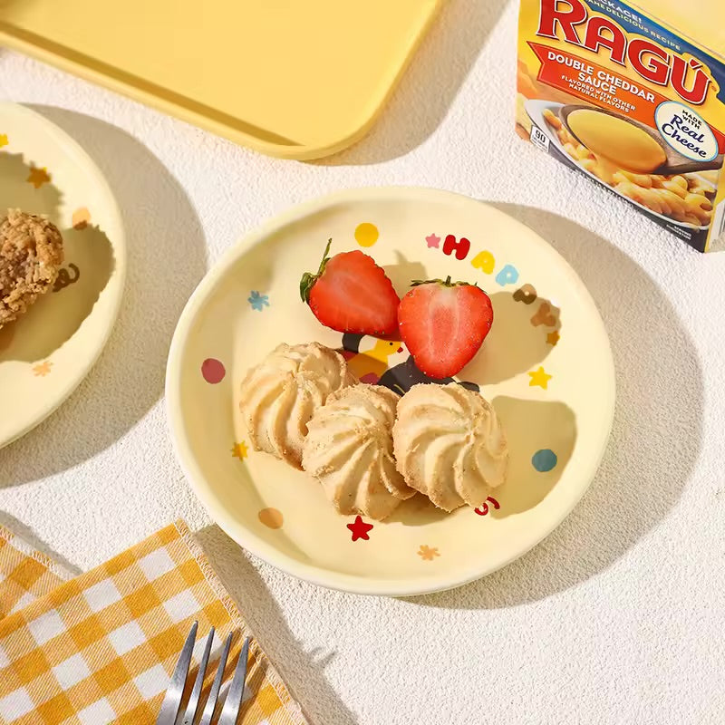 Lucky Buddies Ceramic Dish (No of Plate : 1)