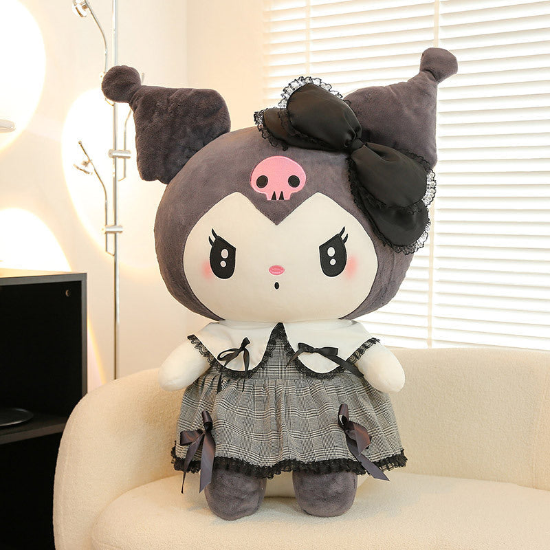 Gothic Lolita My Melody & Kuromi Jumbo Plush