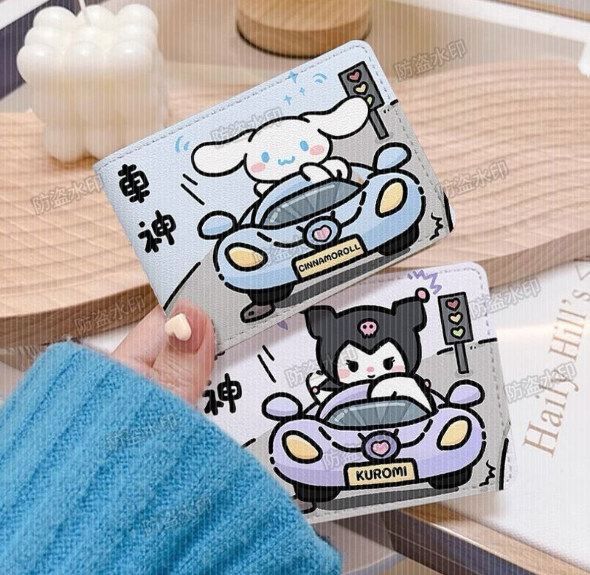 Sanrio Kuromi & Cinnamoroll Premium Card Holder