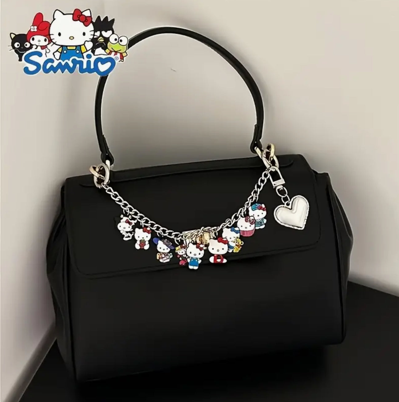 Hello Kitty Charm Chain Keychain – Multi-Style Edition