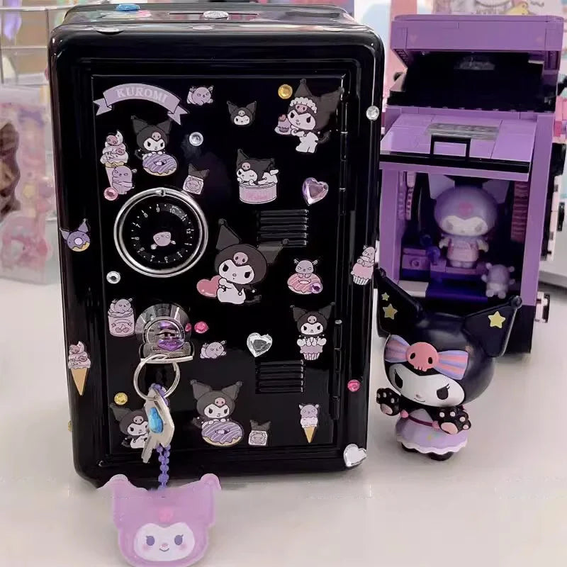 Sanrio Metal Money Bank/Locker With Key