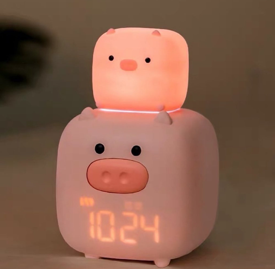 Premium Pig Alarm Clock Snooze Digital Alarm Clock