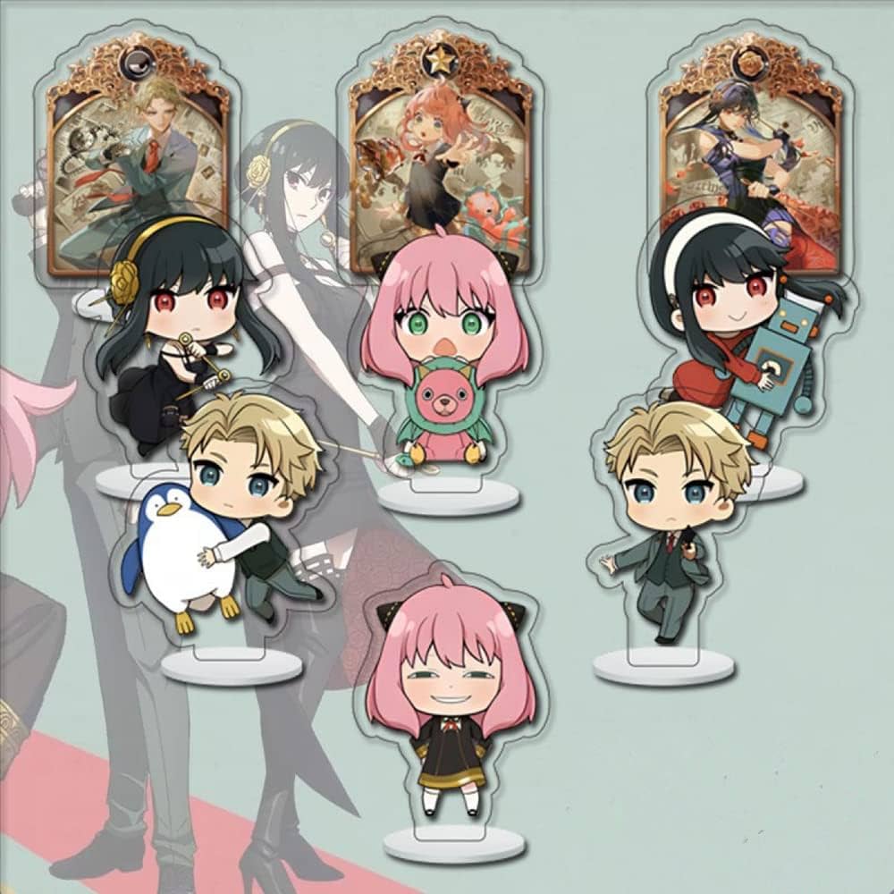 SPY X FAMILY - ACRYLIC STAND FIGURE Set Of 9