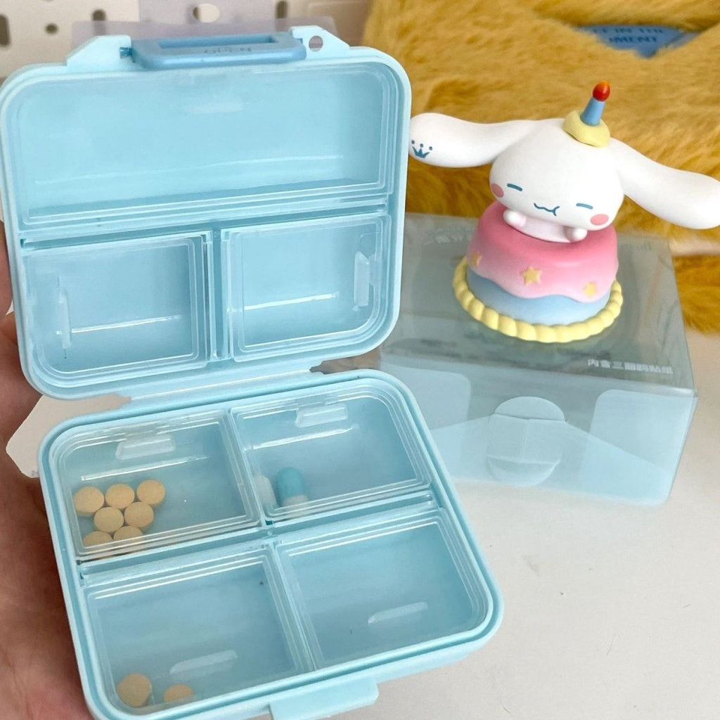 Sanrio Official Kuromi / Cinnamoroll Mini Storage Box With Stickers