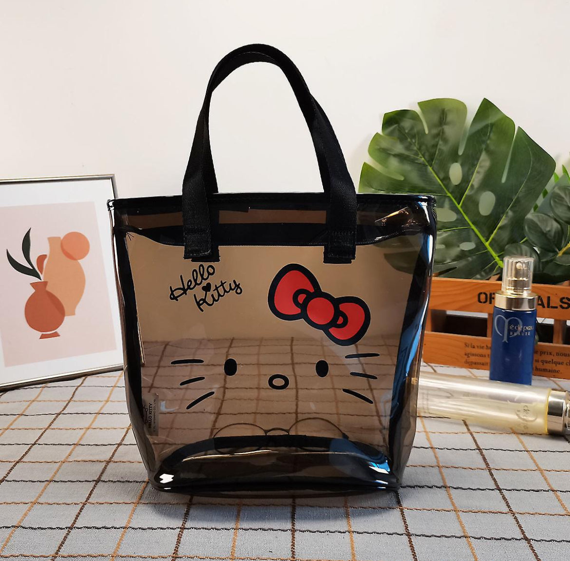 Official HelloKitty Premium Transparent Tote Bag