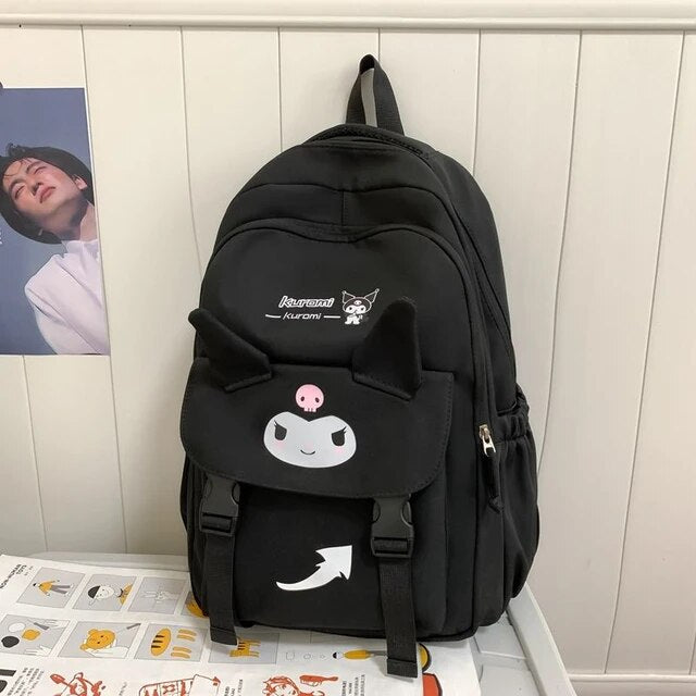Kuromi Premium Backpack Without Keychain