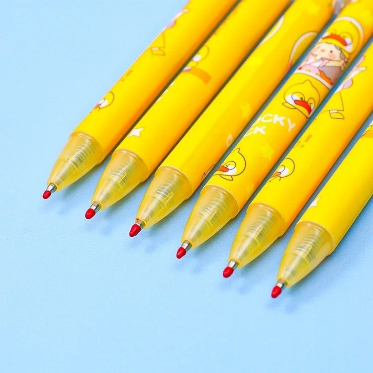 Kawaii Yellow Duck Pen