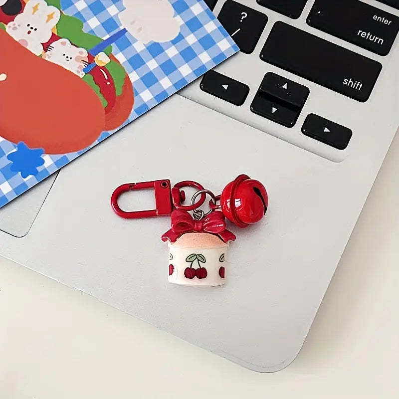 Cute Bell  Charm Keychain