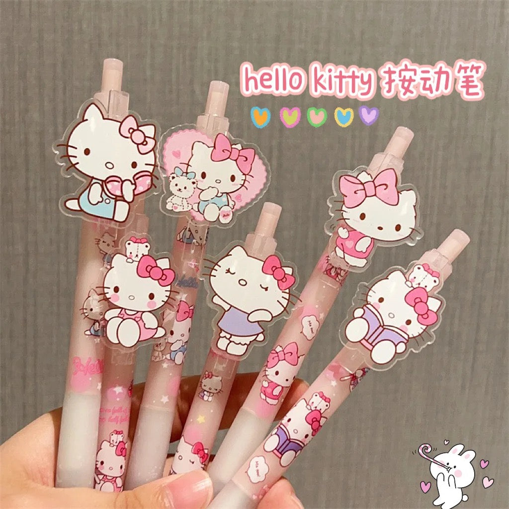 Hellokitty Pink Cute Gel Pen