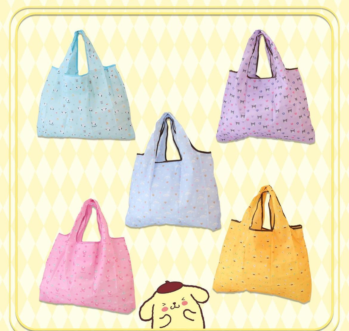 Sanrio Foldable Shopping Bag