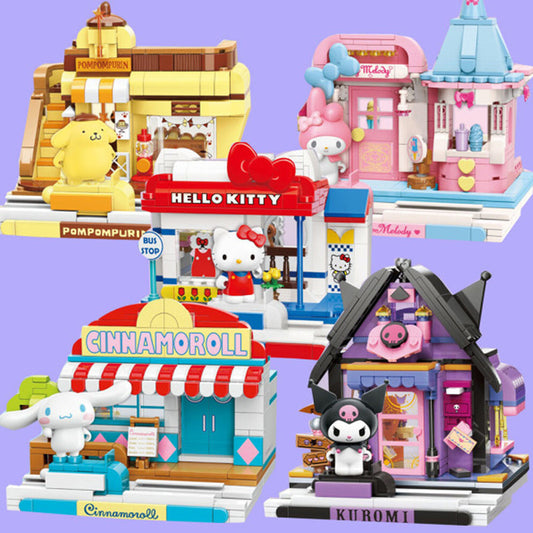 Sanrio Official Building Blocks Set