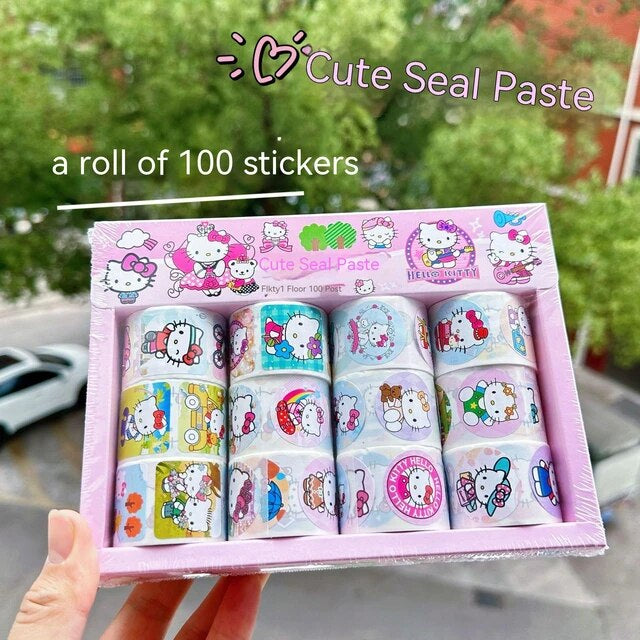 Sanrio Roll Set of 100 Stickers