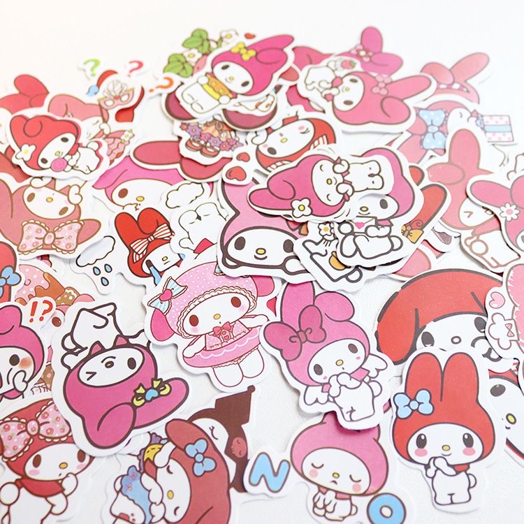 Sanrio DIY Cut Stickers Set of 50