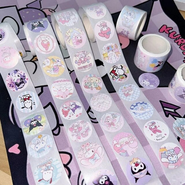 Sanrio Roll Set of 100 Stickers