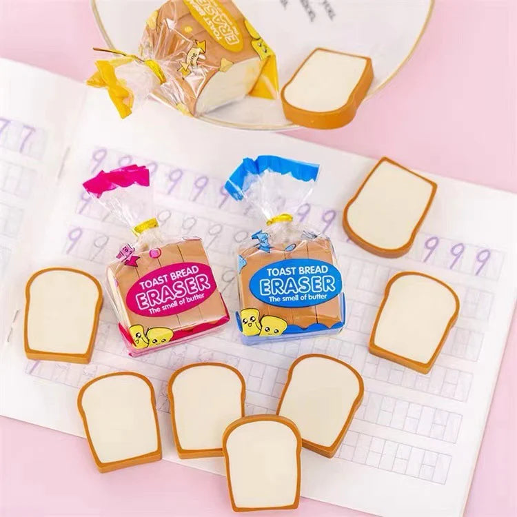 Toast Bread Erasers