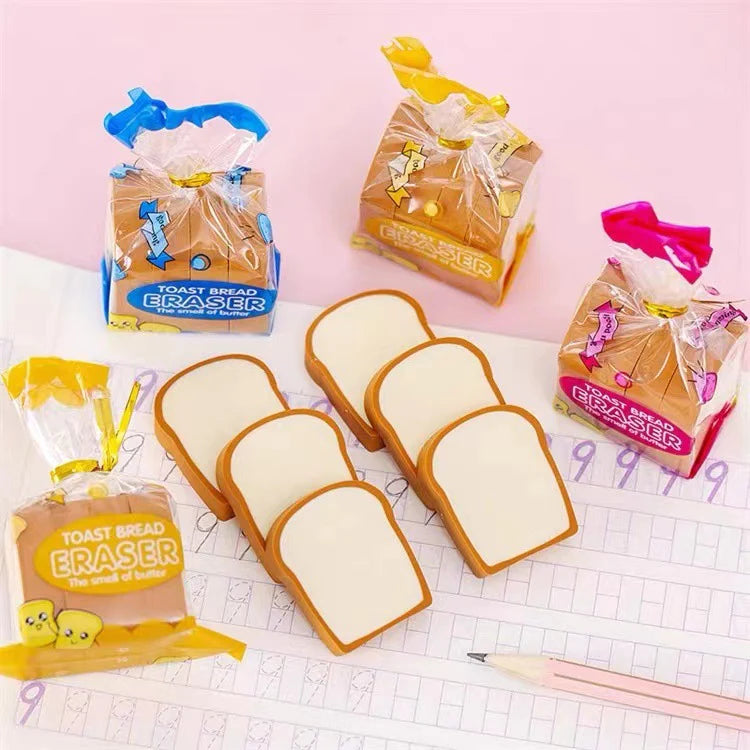 Toast Bread Erasers