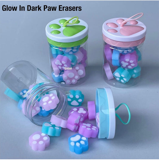 Glow paw eraser