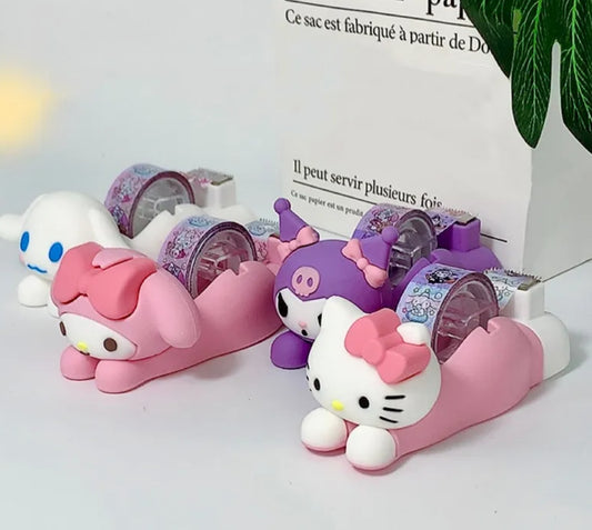 Sanrio Tape Dispenser With Tape