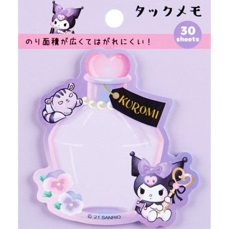 Sanrio Official Kuromi & The Giant Perfume Bottle Die-Cut Sticky Notes