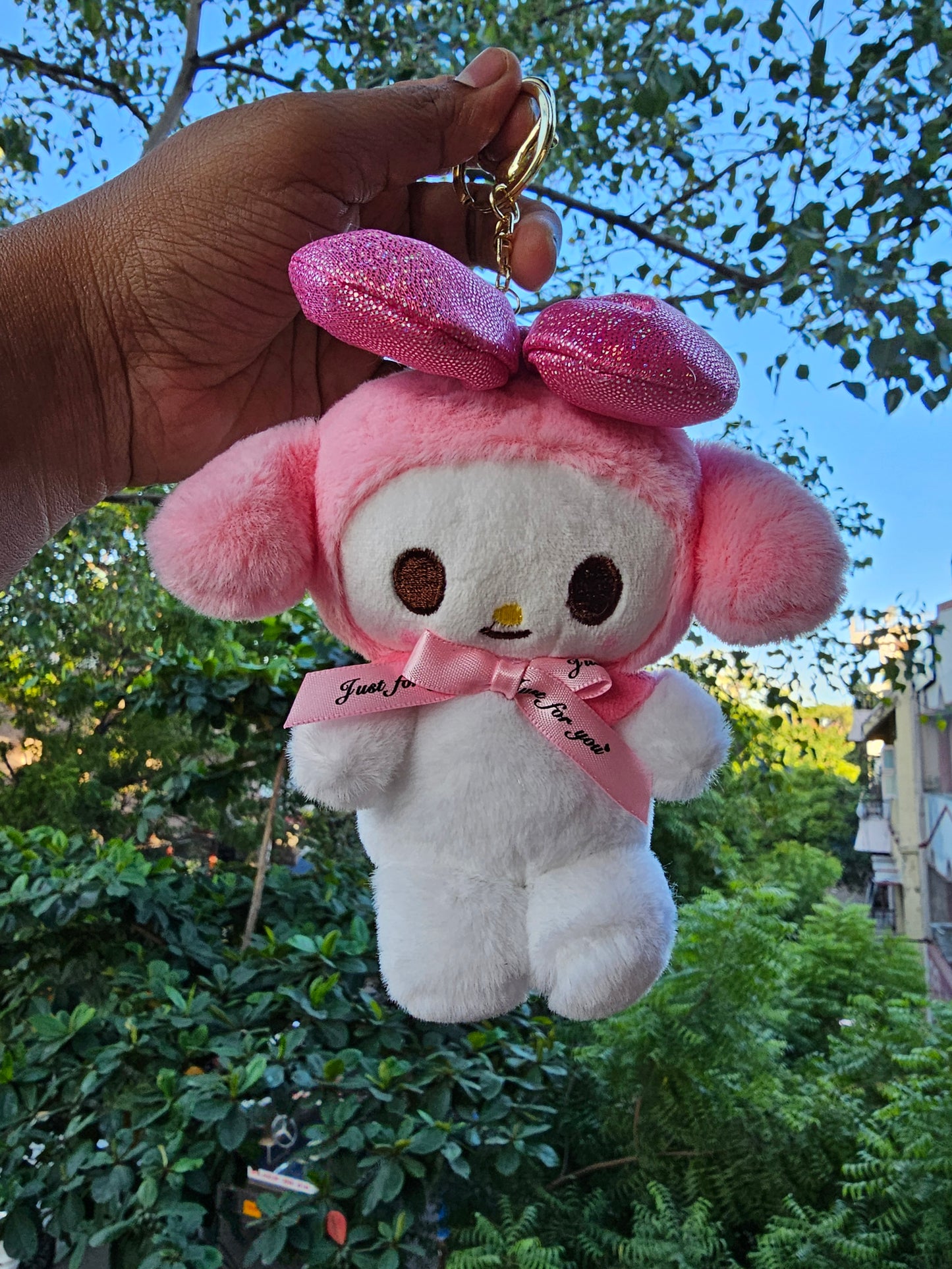 Sanrio Mymelody Plushie Keychain