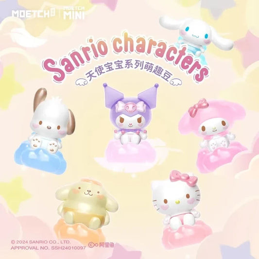 Sanrio Official Angel Series Mini Bean Figure Blind Bag(No of package 1)