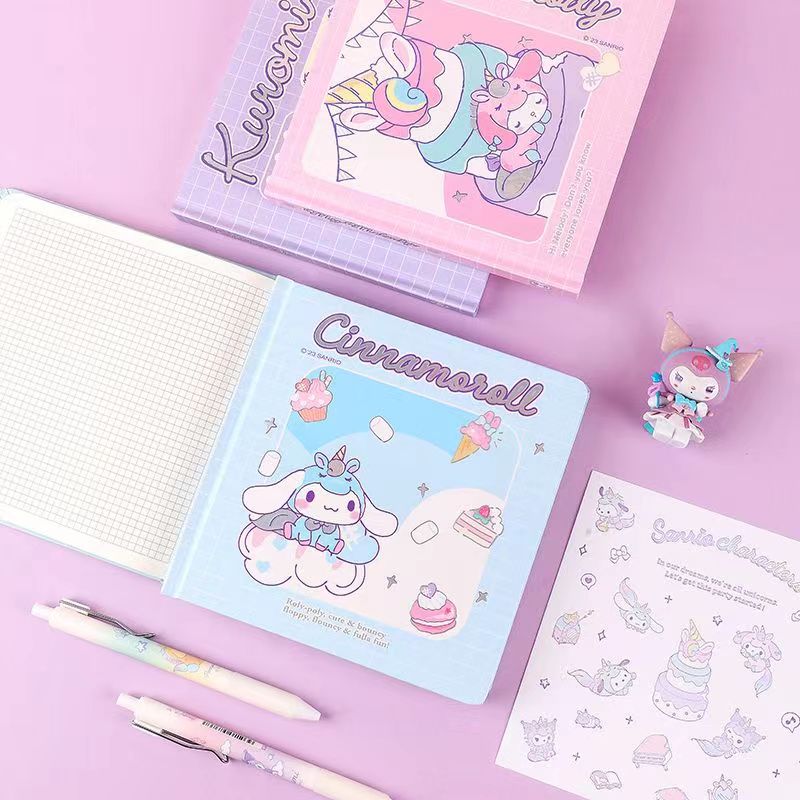 Sanrio Official Square Grid Notebook