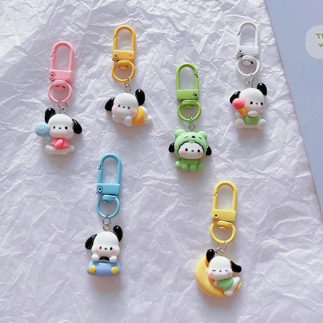 Pochacoo Keychain Combo (Set of 6)