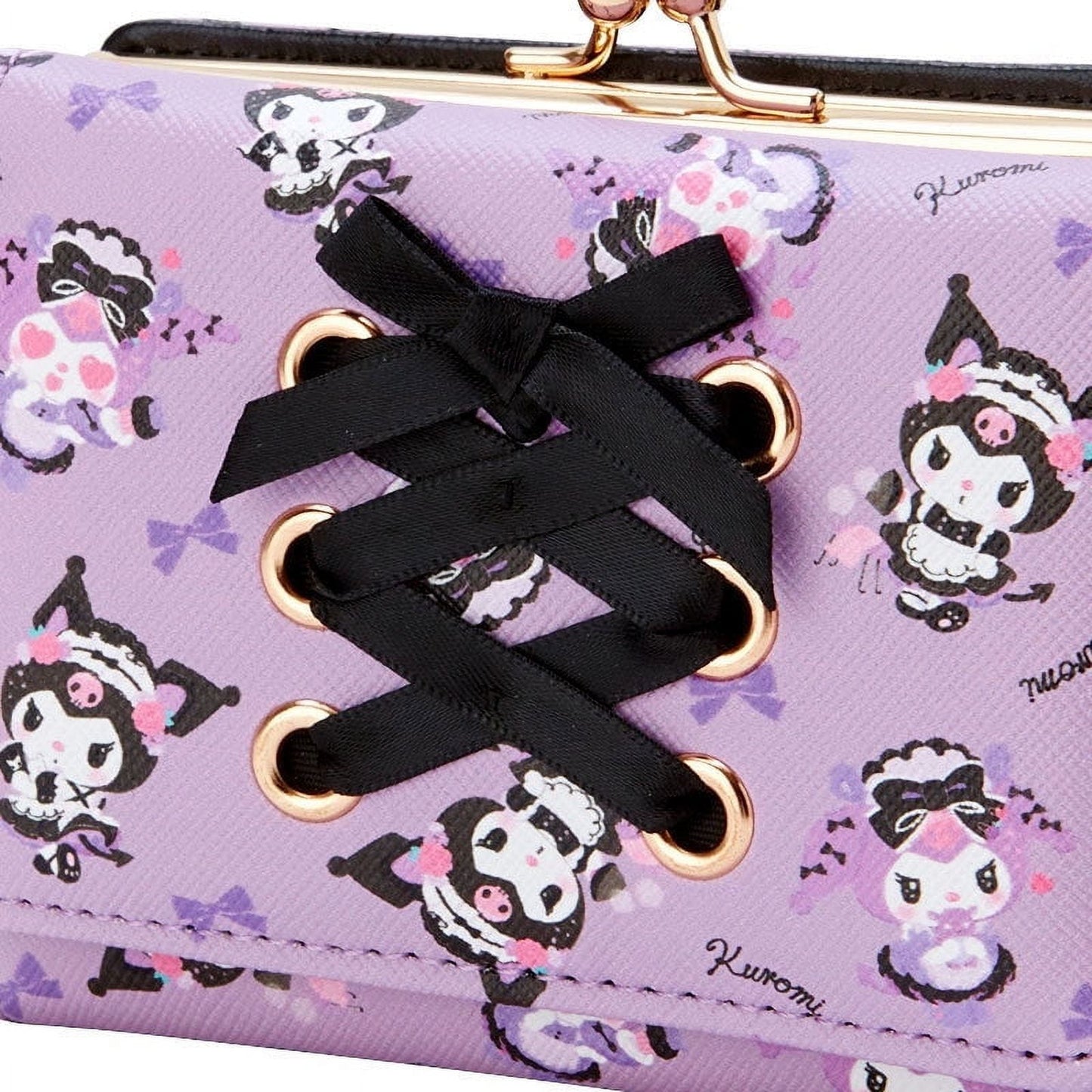 Kuromi Bow Premium Wallet