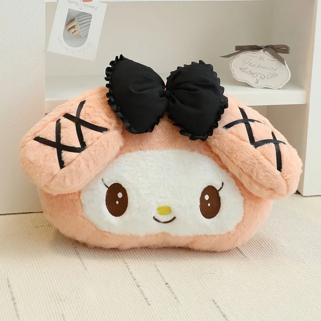 Kuromi & Mymelody Plushie Pillow